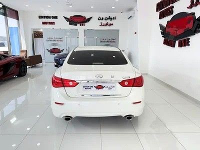 Used Infiniti Q50 I, 3.0 l, 2017 in Abu Dhabi by Edition One Motors, White color. GCC Specs | AUTO.AE