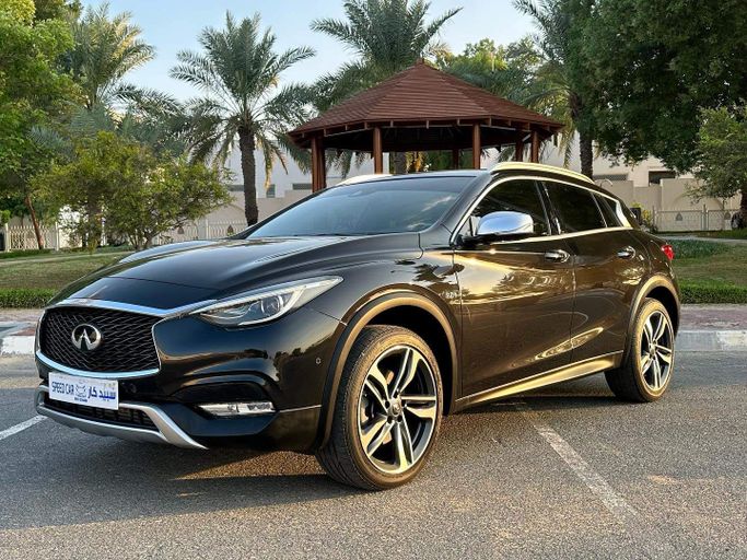 Used Infiniti QX30, 2.0 l, 2019 in Abu Dhabi by Speed Car Motors, Black color. GCC Specs | AUTO.AE