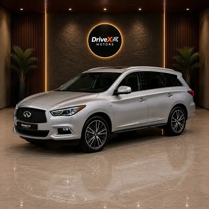 مستعملة Infiniti QX60 أنا فيس ليفت, 3.5 l, 2016 في في الإمارات, أبوظبي من Drive X Motors، اللون فضي. مواصفات الخليج | AUTO.AE | إعلان #274549