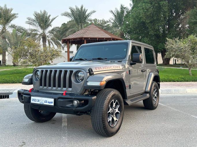 Used Jeep Wrangler IV (JL), 2.0 l, 2020 in Abu Dhabi by Speed Car Motors, Grey color.  | AUTO.AE