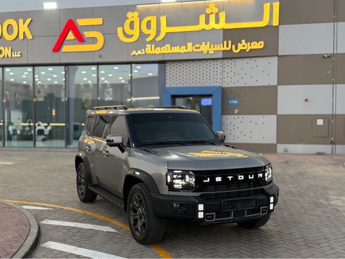 Used Jetour T2, 2.0 l, 2026 in UAE, Abu Dhabi by Al Shorook Used Car Exhibition, Silver color. GCC Specs | AUTO.AE | Listing #281683