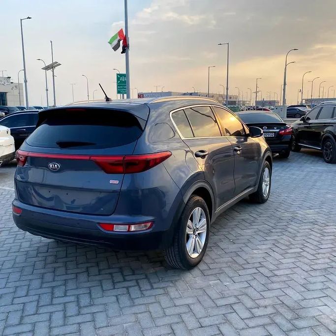 Used Kia Sportage IV, 1.6 l, 2018 in Abu Dhabi by Emco car, Blue color. GCC Specs | AUTO.AE