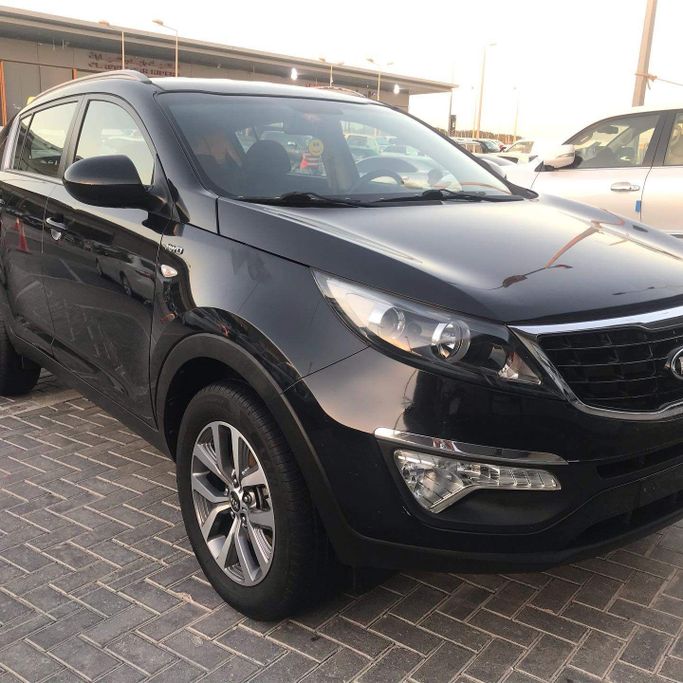 Used ⁦Kia Sportage III Facelift, 2.0 l, 2015⁩ in UAE, Abu Dhabi by Golden coast automobile showroom, Black color. GCC Specs | AUTO.AE | Listing #228651