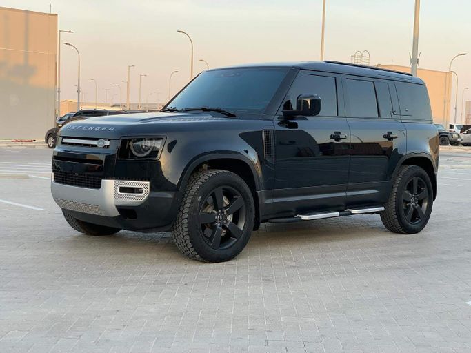 Used Land Rover Defender 110 II, 3.0 l, 2024 in Abu Dhabi by Al Fajr Automobile showroom, Black color. Other | AUTO.AE