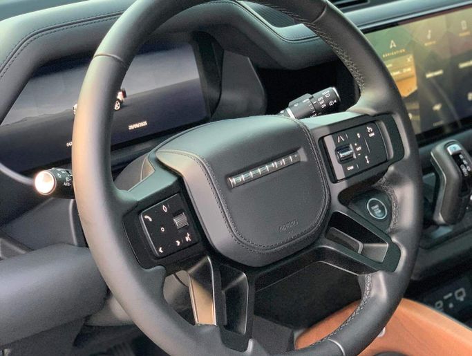 Used Land Rover Defender 110 II, 3.0 l, 2024 in Abu Dhabi by Al Fajr Automobile showroom, Black color. Other | AUTO.AE