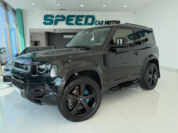 Used Land Rover Defender 110 II, 2.0 l, 2023 in Abu Dhabi by Speed Car Motors, Black color.  | AUTO.AE