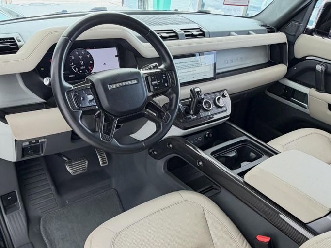 Used Land Rover Defender 110 II, 2.0 l, 2023 in Abu Dhabi by Speed Car Motors, Black color.  | AUTO.AE