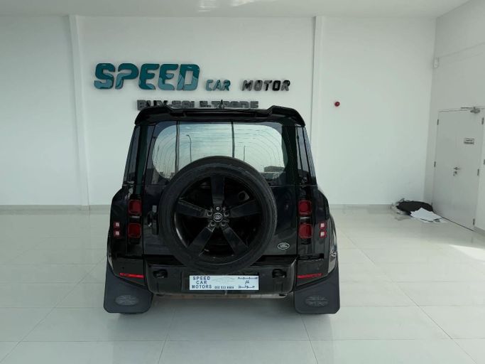 Used Land Rover Defender 110 II, 2.0 l, 2023 in Abu Dhabi by Speed Car Motors, Black color.  | AUTO.AE