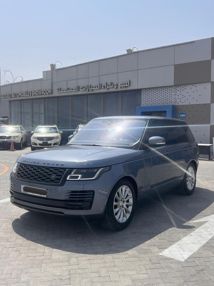 Used Land Rover Range Rover P340 IV (L405) Facelift, 3.0 l, 2019 in UAE, Abu Dhabi by The Shark Automobile Showroom, Blue color. GCC Specs | AUTO.AE | Listing #278829