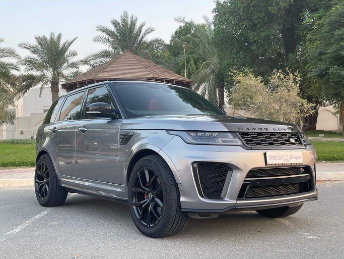 Used Land Rover Range Rover Sport SVR II Facelift, 5.0 l, 2020 in Abu Dhabi by Speed Car Motors, Grey color.  | AUTO.AE