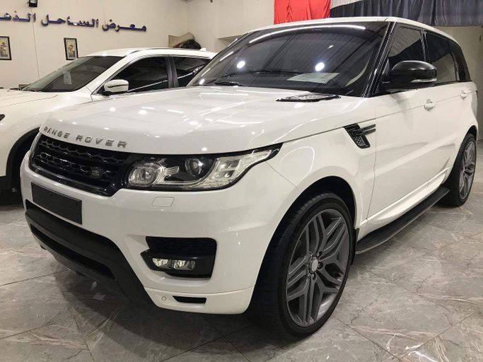 Used Land Rover Range Rover Sport P340 II, 3.0 l, 2015 in Abu Dhabi by Golden coast automobile showroom, White color. GCC Specs | AUTO.AE
