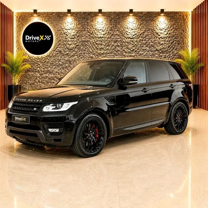 مستعملة Land Rover Range Rover Sport P510e II (L494), 5.0 l, 2016 في في الإمارات, أبوظبي من Drive X Motors، اللون أسود. مواصفات الخليج | AUTO.AE | إعلان #274560