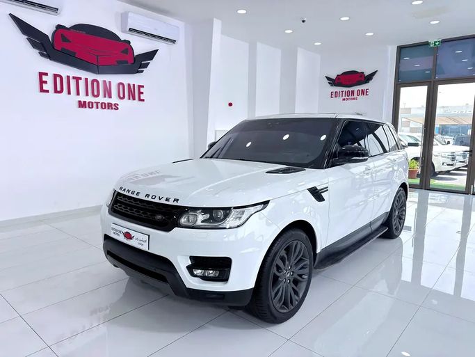 Подержанный Land Rover Range Rover Sport P340 II (L494), 3.0 л, 2017 в ОАЭ, Абу-Даби от Edition One Motors Белый цвет. GCC | AUTO.AE | Объявление #276678