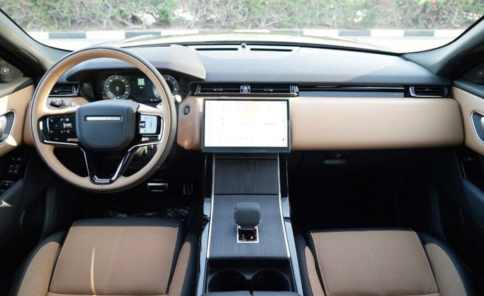 New Land Rover Range Rover Velar P250 I Facelift, 2.0 l, 2025 in Abu Dhabi by Advantage Motors, Black color. GCC Specs | AUTO.AE