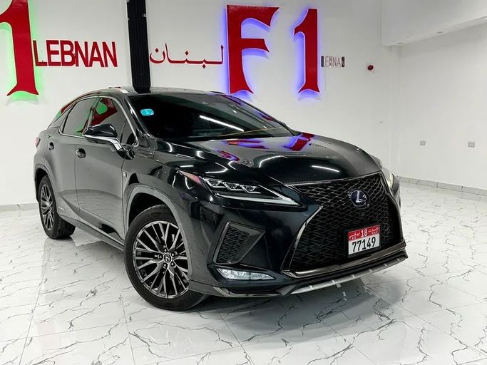 Used Lexus RX 450h IV Facelift, 3.5 l, 2022 in Abu Dhabi by F1 Lebanon vehicle Trading, Black color. GCC Specs | AUTO.AE