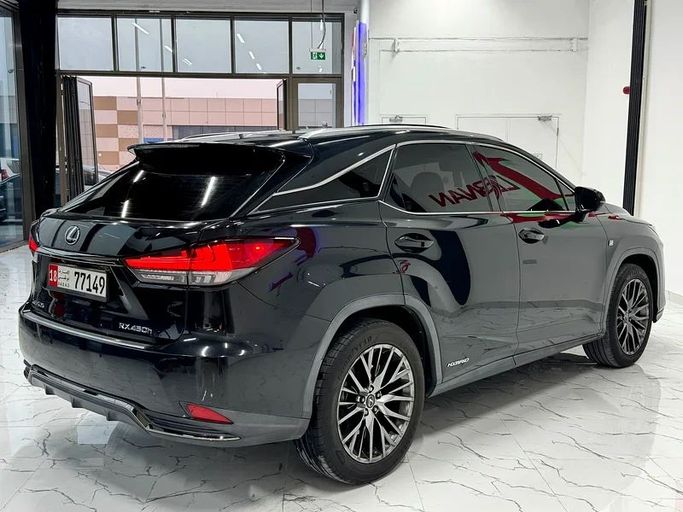 Used Lexus RX 450h IV Facelift, 3.5 l, 2022 in Abu Dhabi by F1 Lebanon vehicle Trading, Black color. GCC Specs | AUTO.AE