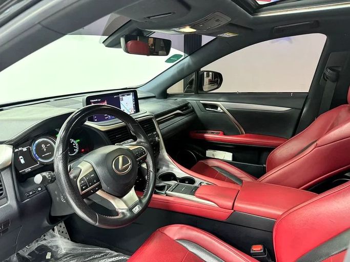 Used Lexus RX 450h IV Facelift, 3.5 l, 2022 in Abu Dhabi by F1 Lebanon vehicle Trading, Black color. GCC Specs | AUTO.AE