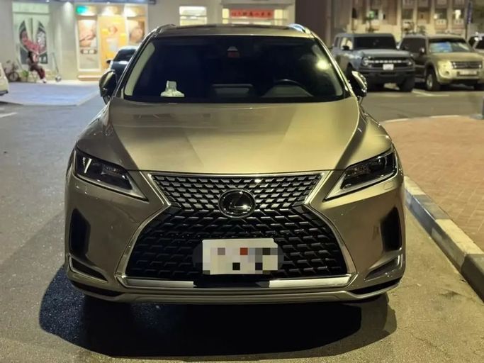 مستعملة Lexus RX 350 فيس ليفت IV, 3.5 l, 2022 في في أبو ظبي، اللون ذهبي. المواصفات الكندية | AUTO.AE | إعلان #259339