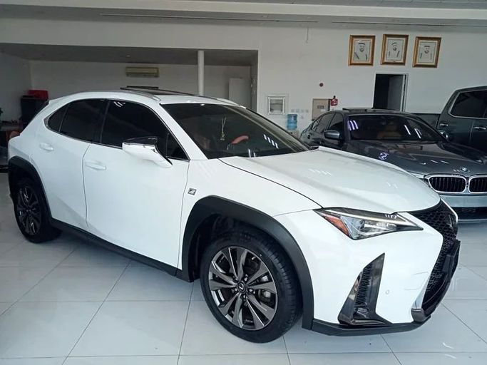 Used Lexus UX 200 I, 2.0 l, 2022 in Abu Dhabi by The Best Cars, White color. GCC Specs | AUTO.AE