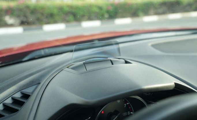 Used Mazda 3 III (BM) Facelift, 2.0 l, 2017 in Abu Dhabi by Advantage Motors, Red color. GCC Specs | AUTO.AE