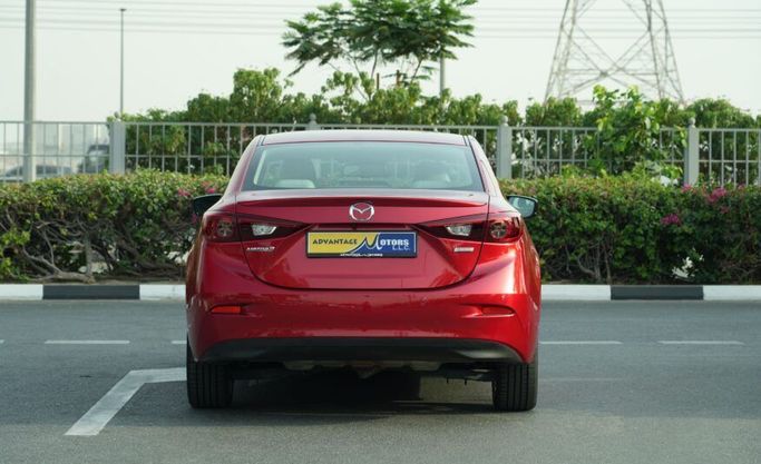 Used Mazda 3 III (BM) Facelift, 2.0 l, 2017 in Abu Dhabi by Advantage Motors, Red color. GCC Specs | AUTO.AE