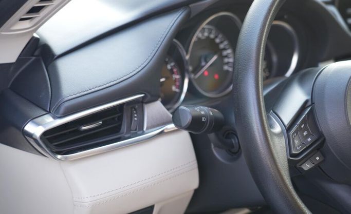 Used Mazda 6 III (GJ) Facelift 2, 2.5 l, 2023 in Abu Dhabi by Advantage Motors, Grey color. GCC Specs | AUTO.AE