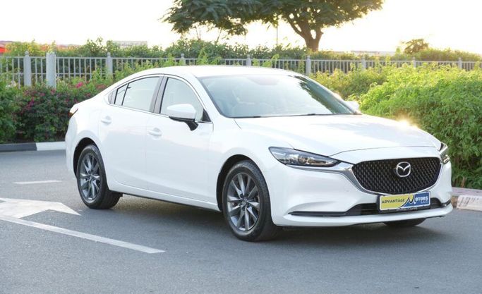 Used Mazda 6 III (GJ) Facelift 2, 2.5 l, 2023 in Abu Dhabi by Advantage Motors, White color. GCC Specs | AUTO.AE