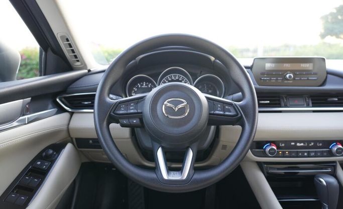 Used Mazda 6 III (GJ) Facelift 2, 2.5 l, 2023 in Abu Dhabi by Advantage Motors, White color. GCC Specs | AUTO.AE
