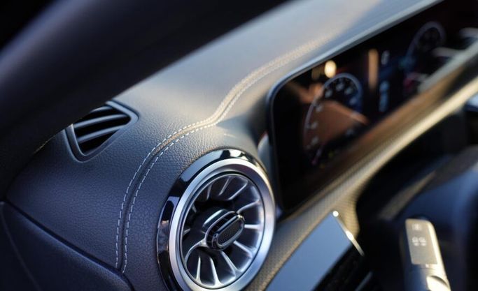 Used Mercedes-Benz A-Class 200 IV (W177) Facelift, 1.3 l, 2023 in Abu Dhabi by Advantage Motors, Black color. GCC Specs | AUTO.AE