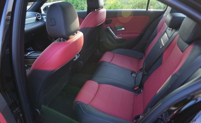 Used Mercedes-Benz A-Class 200 IV (W177) Facelift, 1.3 l, 2023 in Abu Dhabi by Advantage Motors, Black color. GCC Specs | AUTO.AE