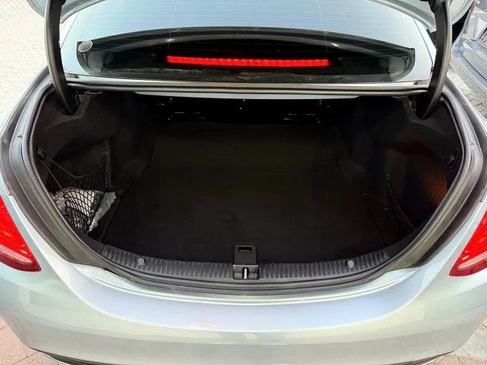 Used Mercedes-Benz C-Class 200 IV (W205), 2.0 l, 2016 in Abu Dhabi by Al Bayan Motors, Silver color. GCC Specs | AUTO.AE