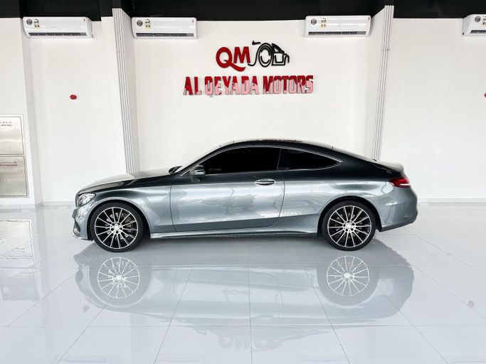 Used Mercedes-Benz C-Class 300 IV (W205), 2.0 l, 2017 in Abu Dhabi, Grey color. GCC Specs | AUTO.AE