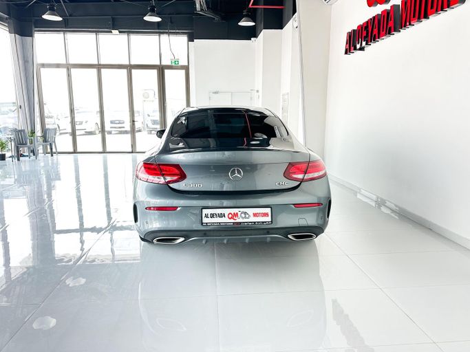 Used Mercedes-Benz C-Class 300 IV (W205), 2.0 l, 2017 in Abu Dhabi, Grey color. GCC Specs | AUTO.AE