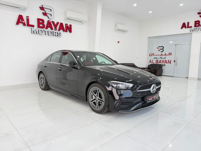 Used Mercedes-Benz C-Class 200 V (W206), 1.5 l, 2024 in Abu Dhabi by Al Bayan Motors, Black color. GCC Specs | AUTO.AE