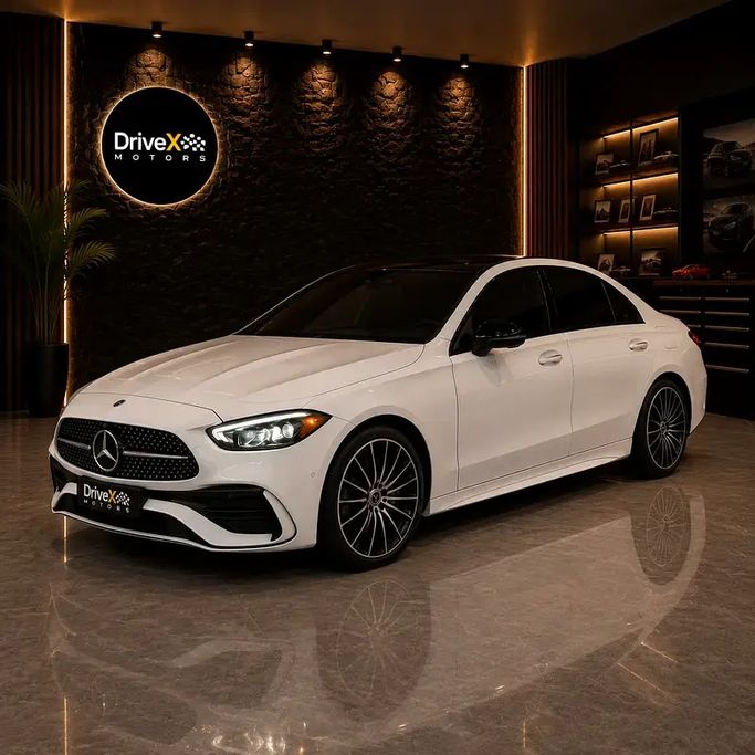 مستعملة Mercedes-Benz C-Class 300 V (W206), 2.0 l, 2023 في في الإمارات, أبوظبي من Drive X Motors، اللون أبيض. المواصفات الأمريكية | AUTO.AE | إعلان #274523