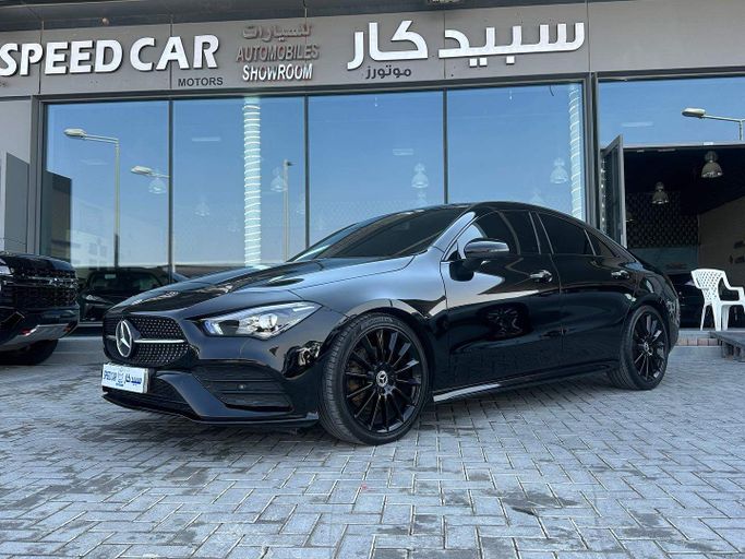 Подержанный Mercedes-Benz CLA 250 II (C118, X118), 2.0 л, 2021 в Абу-Даби от Speed Car Motors Черный цвет. GCC | AUTO.AE