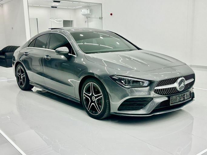 Used Mercedes-Benz CLA 250 II (C118, X118), 2.0 l, 2022 in Abu Dhabi by Rageh Motors, Grey color. GCC Specs | AUTO.AE