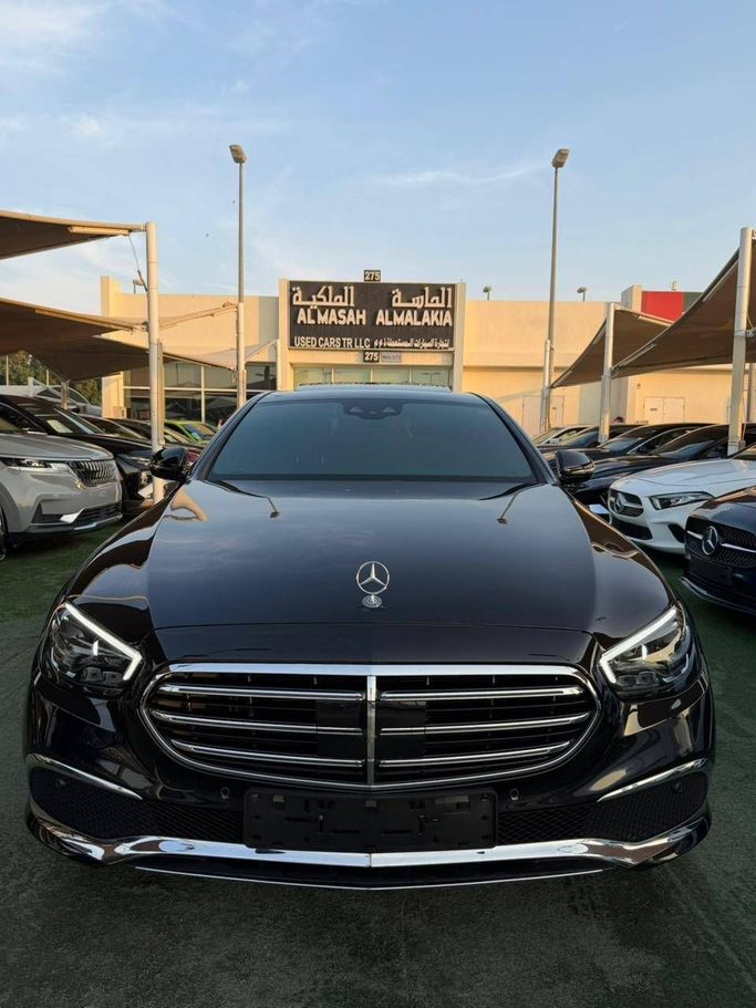 Used Mercedes-Benz E-Class 250 V (W213, S213, C238), 2.0 l, 2021 in Sharjah by Al Masah Al Malakia, Black color. Korean Specs | AUTO.AE