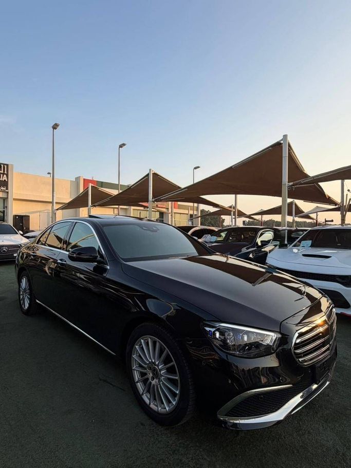 Used Mercedes-Benz E-Class 250 V (W213, S213, C238), 2.0 l, 2021 in Sharjah by Al Masah Al Malakia, Black color. Korean Specs | AUTO.AE