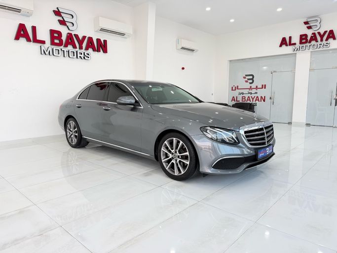 Подержанный ⁦Mercedes-Benz E-Class 200 V (W213, S213, C238) Рестайлинг, 2.0 л, 2020⁩ в ОАЭ, Абу-Даби от Al Bayan Motors Серый цвет. GCC | AUTO.AE | Объявление #288704