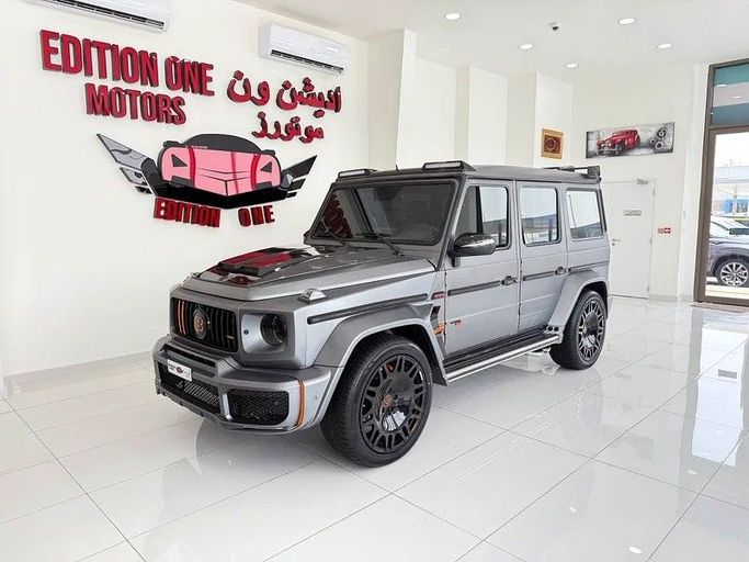 Подержанный Mercedes-Benz G-Class AMG 63 AMG I (W463) Рестайлинг 2, 5.5 л, 2015 в Абу-Даби от Edition One Motors Серый цвет. GCC | AUTO.AE
