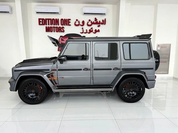 Подержанный Mercedes-Benz G-Class AMG 63 AMG I (W463) Рестайлинг 2, 5.5 л, 2015 в Абу-Даби от Edition One Motors Серый цвет. GCC | AUTO.AE
