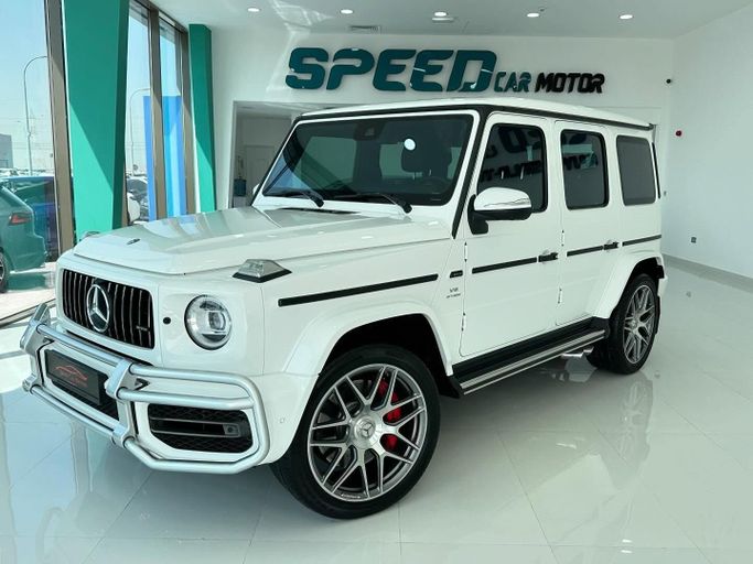 Used Mercedes-Benz G-Class AMG 63 AMG II (W463), 4.0 l, 2020 in Abu Dhabi by Speed Car Motors, White color.  | AUTO.AE