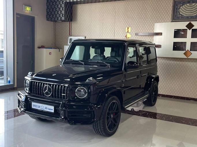 Новый Mercedes-Benz G-Class AMG 63 AMG II (W463), 4.0 л, 2022 в Абу-Даби от Speed Car Motors Черный цвет. GCC | AUTO.AE