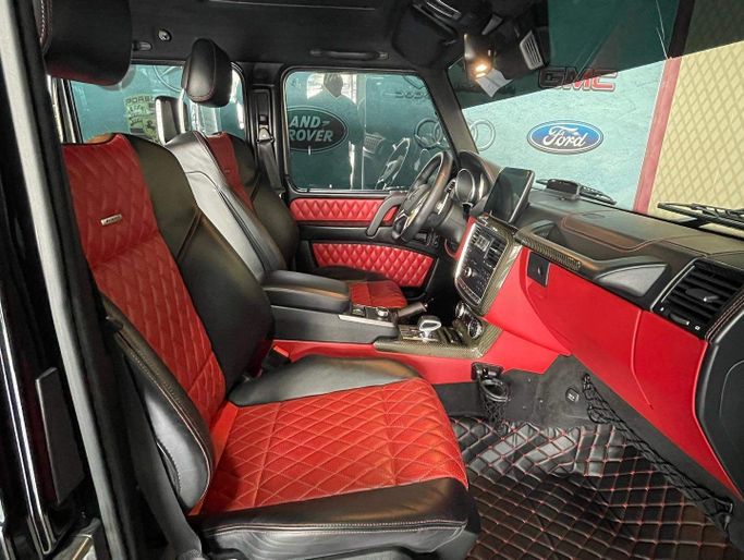 Подержанный Mercedes-Benz G-Class AMG 63 AMG I (W463) Рестайлинг 3, 5.5 л, 2017 в Абу-Даби от Speed Car Motors Черный цвет. GCC | AUTO.AE