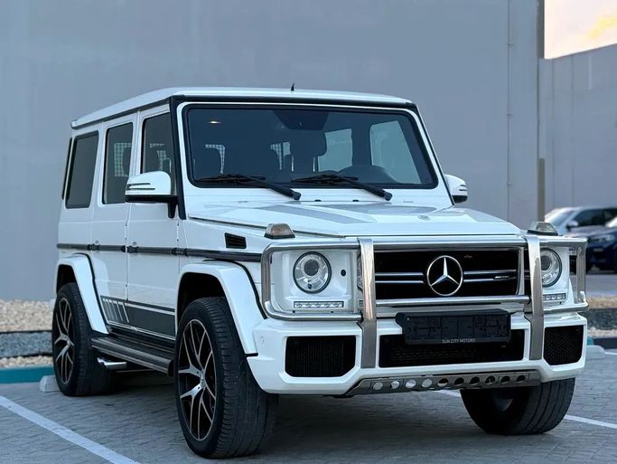 مستعملة Mercedes-Benz G-Class AMG 63 AMG I (W463 W463) فيس ليفت 3, 5.5 l, 2016 في في أبو ظبي من Deals On Wheels Motors Cars Showroom، اللون أبيض. مواصفات الخليج | AUTO.AE