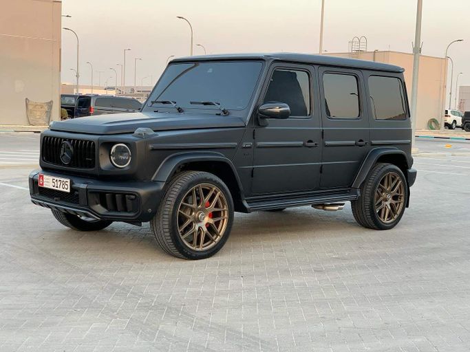 Used Mercedes-Benz G-Class 500 III (W463), 4.0 l, 2019 in Abu Dhabi by Al Fajr Automobile showroom, Black color. Other | AUTO.AE