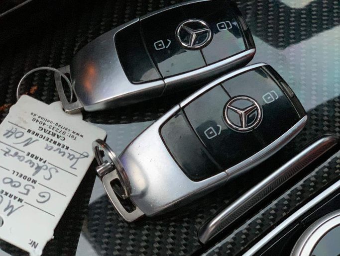 Used Mercedes-Benz G-Class 500 III (W463), 4.0 l, 2019 in Abu Dhabi by Al Fajr Automobile showroom, Black color. Other | AUTO.AE