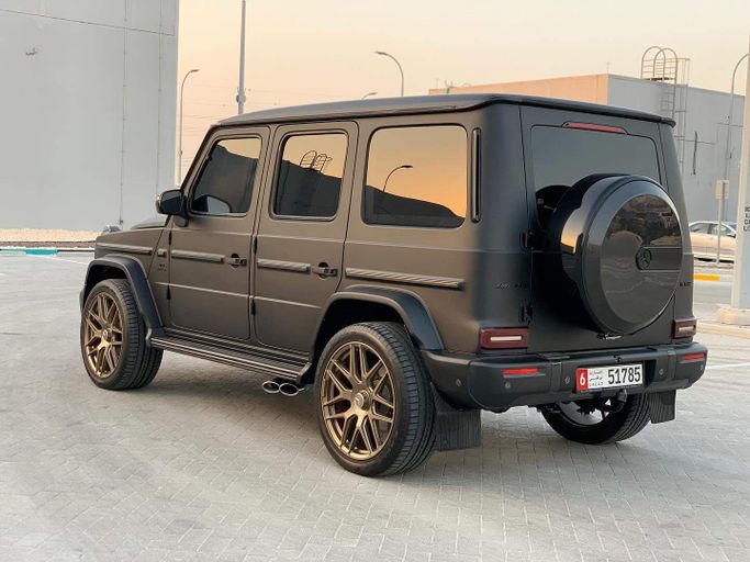 Used Mercedes-Benz G-Class 500 III (W463), 4.0 l, 2019 in Abu Dhabi by Al Fajr Automobile showroom, Black color. Other | AUTO.AE