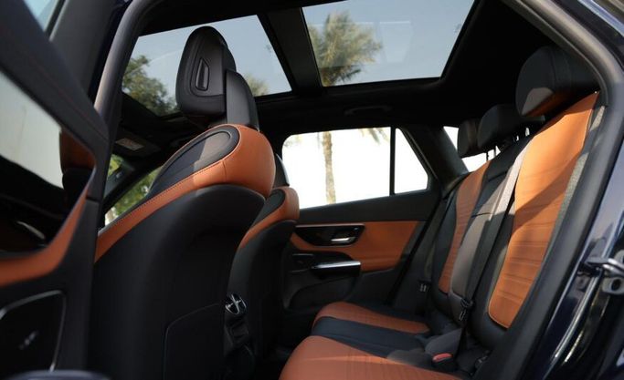 Used Mercedes-Benz GLC 200 II (X254), 2.0 l, 2024 in Abu Dhabi by Advantage Motors, Navy Blue color. GCC Specs | AUTO.AE